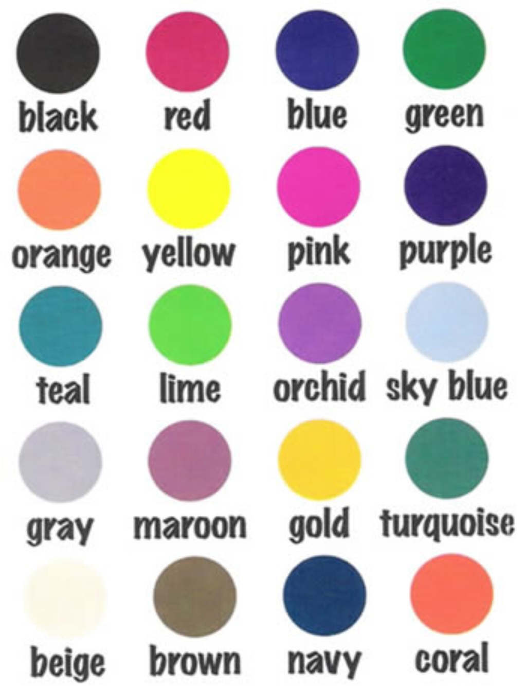Color Chart
